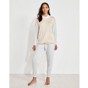Haven Well Within Cloud Fleece Colorblock Funnel Neck Sweatshirt